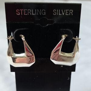 Sterling Silver Hoop Earrings